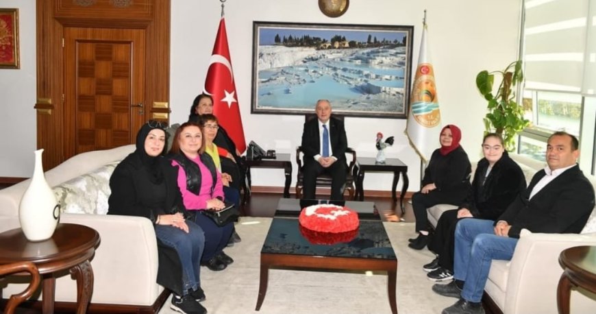 ÖZEL İNSANLAR DERNEĞİ DENİZLİ VALİMİZİ ZİYARET ETTİ.