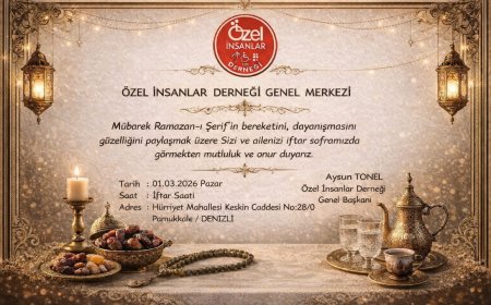 ÖZEL İNSANLAR DERNEĞİ GÖNÜL SOFRASINDA